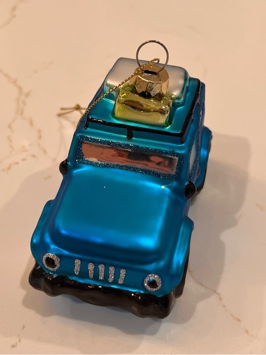 Jeep Christmas Ornament | OS | Blue - Picture 5 of 7